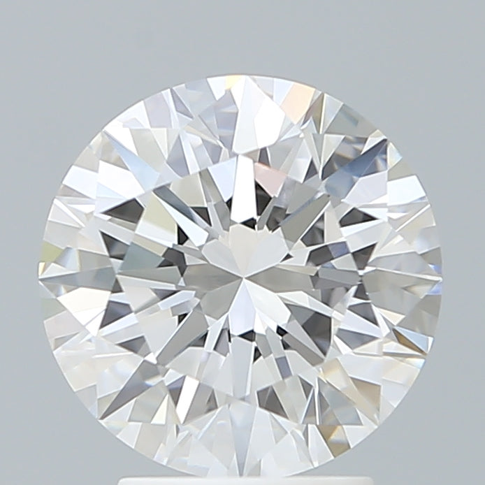 3.23 Carat Round Shaped, Excellent Cut, D Color, VVS2 Clarity, IGI Certified Lab Grown Diamond