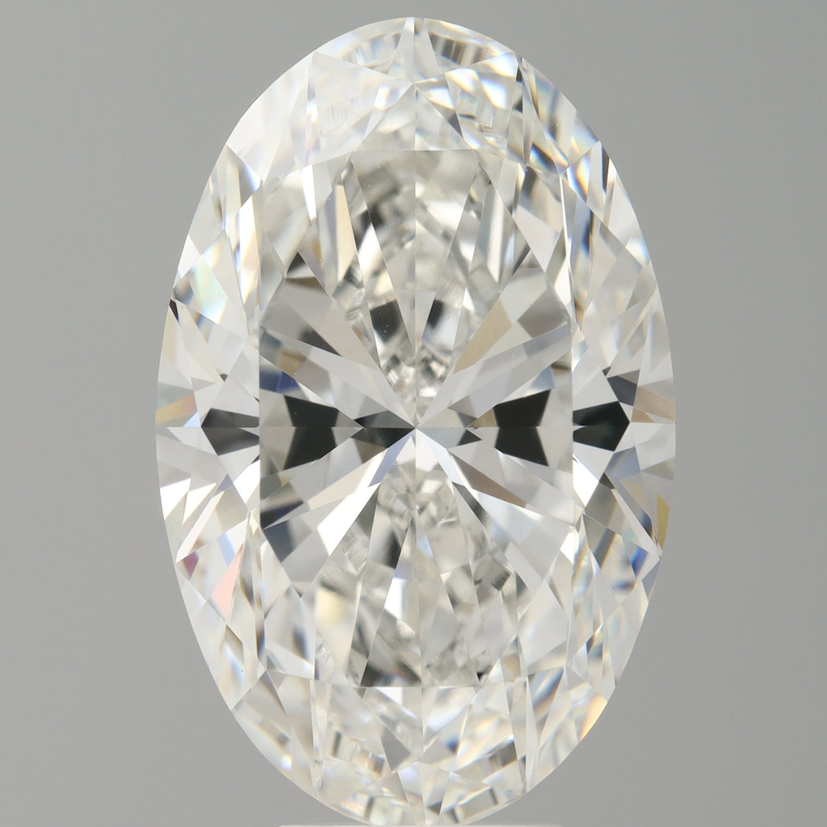 8.01 Carat Oval Shaped, Ideal Cut, F Color, VVS2 Clarity, IGI Certified Lab Grown Diamond