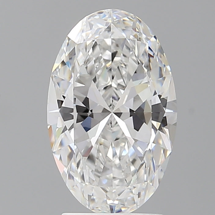 2.56 Carat Oval Shaped, Ideal Cut, E Color, VS1 Clarity, IGI Certified Lab Grown Diamond