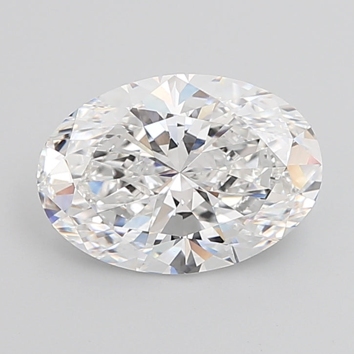 5.07 Carat Oval Shaped, Ideal Cut, E Color, VVS2 Clarity, IGI Certified Lab Grown Diamond