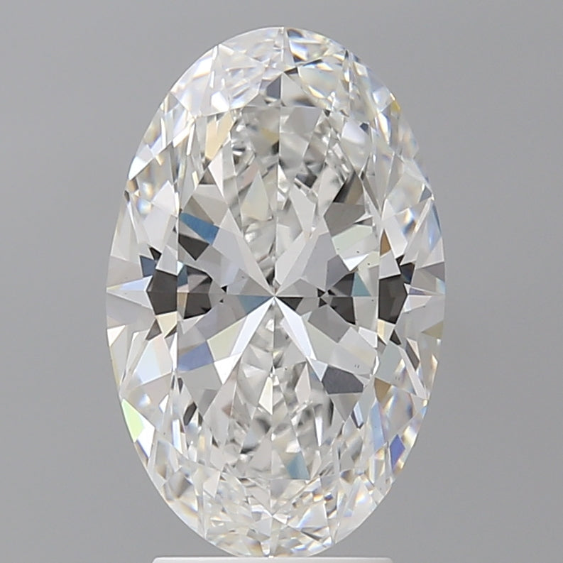 3.59 Carat Oval Shaped, Ideal Cut, E Color, VS1 Clarity, IGI Certified Lab Grown Diamond