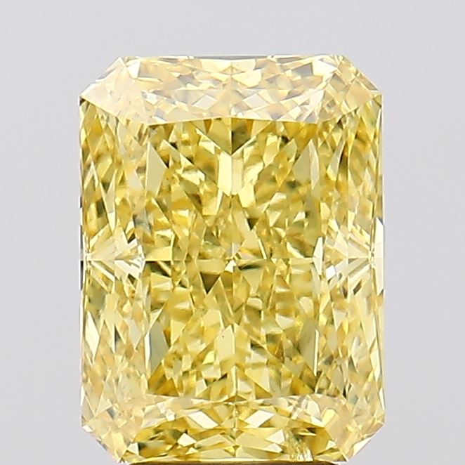 4.10 Carat Radiant Shaped, Ideal Cut, SI1 Clarity, IGI Certified Lab Grown Diamond