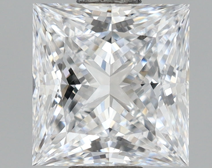 1.02 Carat Princess Shaped, Excellent Cut, D Color, IF Clarity, IGI Certified Lab Grown Diamond