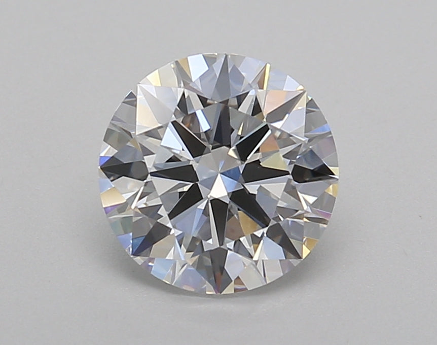 1.51 Carat Round Shaped, Ideal Cut, D Color, VVS2 Clarity, IGI Certified Lab Grown Diamond