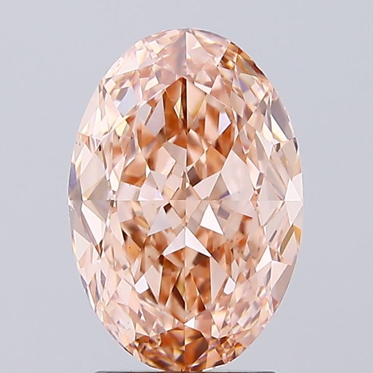 3.03 Carat Oval Shaped, Ideal Cut, VS1 Clarity, IGI Certified Lab Grown Diamond