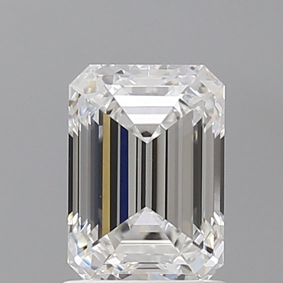 1.60 Carat Emerald Shaped, Ideal Cut, D Color, VVS2 Clarity, IGI Certified Lab Grown Diamond