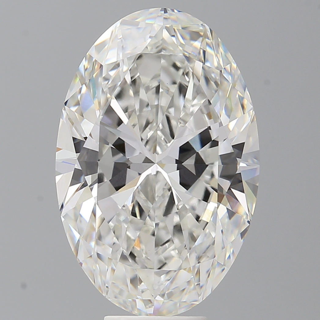 9.60 Carat Oval Shaped, Ideal Cut, E Color, VVS2 Clarity, IGI Certified Lab Grown Diamond