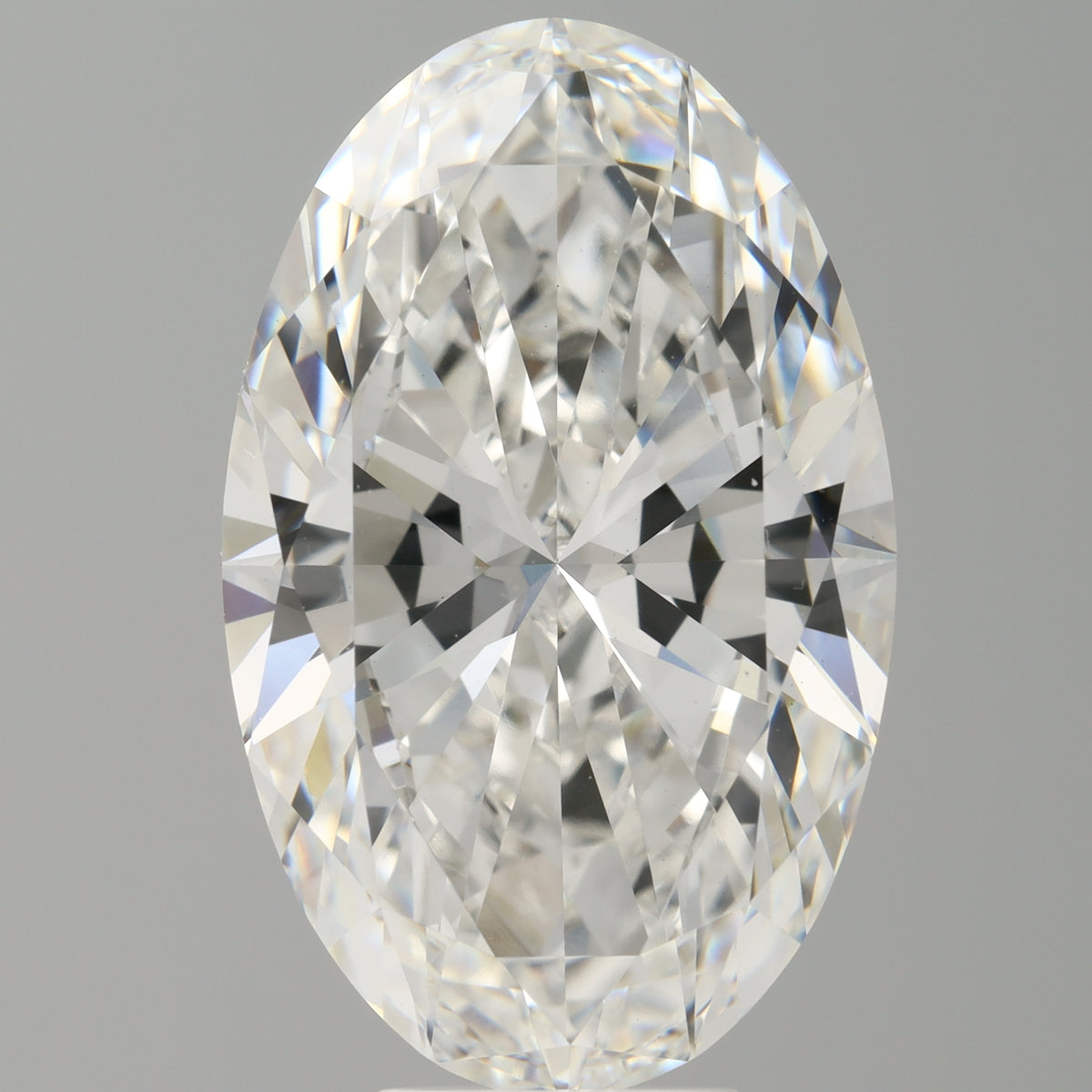 8.01 Carat Oval Shaped, Ideal Cut, E Color, VVS2 Clarity, IGI Certified Lab Grown Diamond