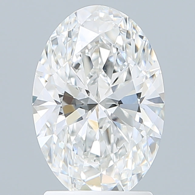 2.10 Carat Oval Shaped, Ideal Cut, E Color, VVS2 Clarity, IGI Certified Lab Grown Diamond