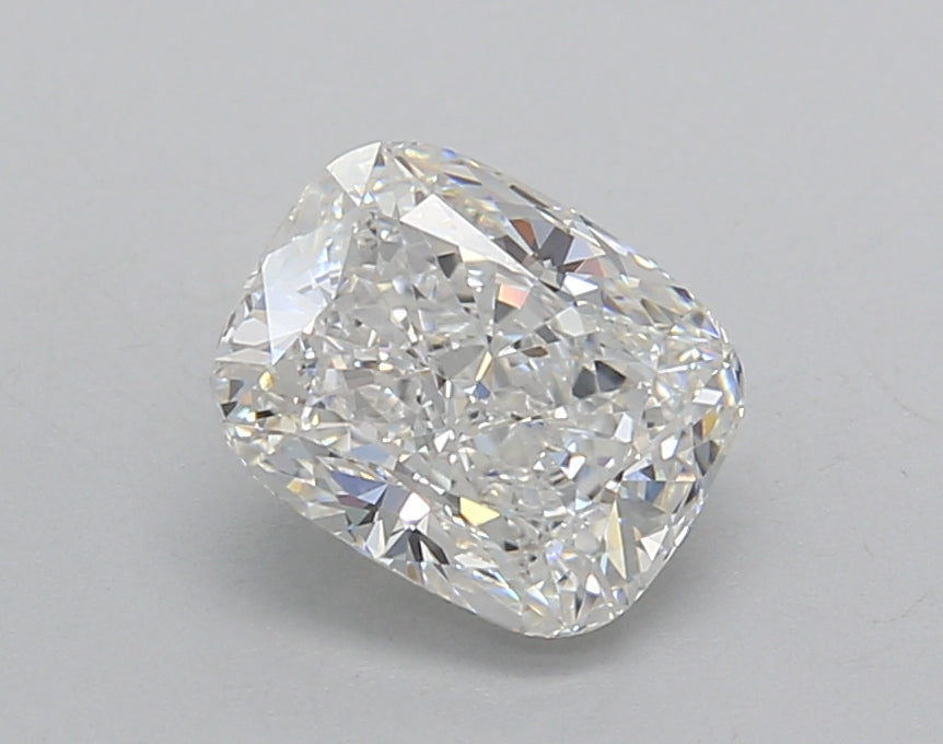 1.50 Carat Elongated Cushion Shaped, Very Good Cut, E Color, VVS2 Clarity, IGI Certified Lab Grown Diamond