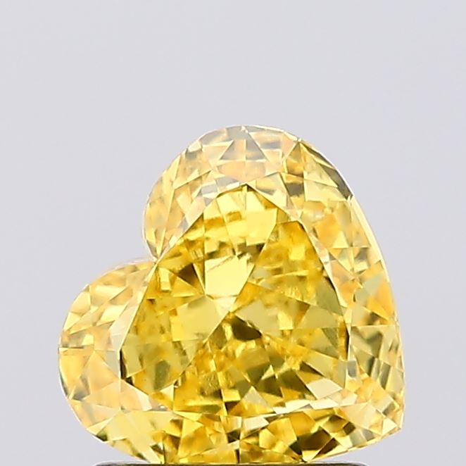 1.35 Carat Heart Shaped, Very Good Cut, VS1 Clarity, IGI Certified Lab Grown Diamond