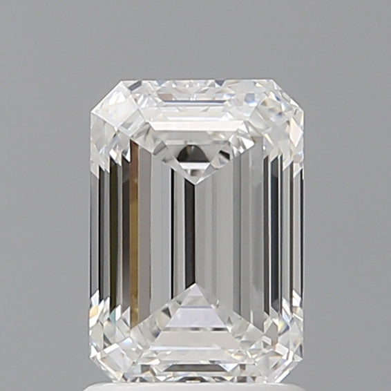 1.59 Carat Emerald Shaped, Ideal Cut, E Color, VVS2 Clarity, IGI Certified Lab Grown Diamond