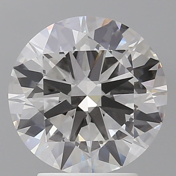 3.07 Carat Round Shaped, Excellent Cut, F Color, VVS2 Clarity, IGI Certified Lab Grown Diamond