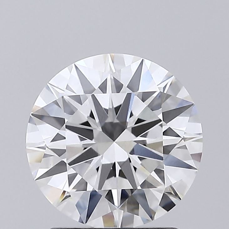 1.57 Carat Round Shaped, Ideal Cut, F Color, VS1 Clarity, IGI Certified Lab Grown Diamond