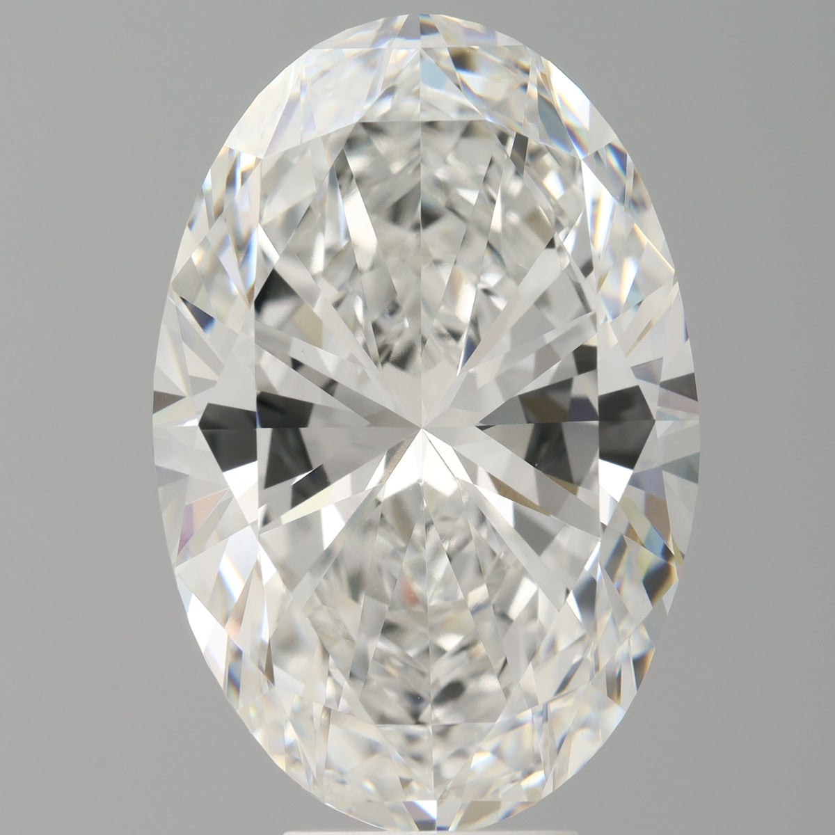 8.05 Carat Oval Shaped, Ideal Cut, E Color, VVS2 Clarity, IGI Certified Lab Grown Diamond