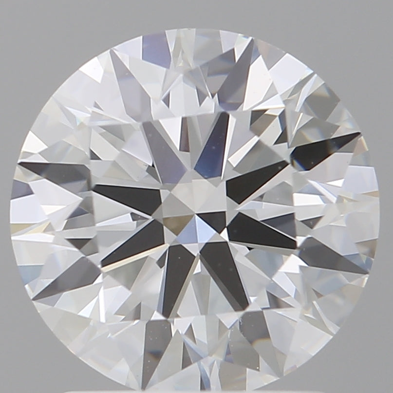 2.09 Carat Round Shaped, Ideal Cut, E Color, VVS2 Clarity, IGI Certified Lab Grown Diamond