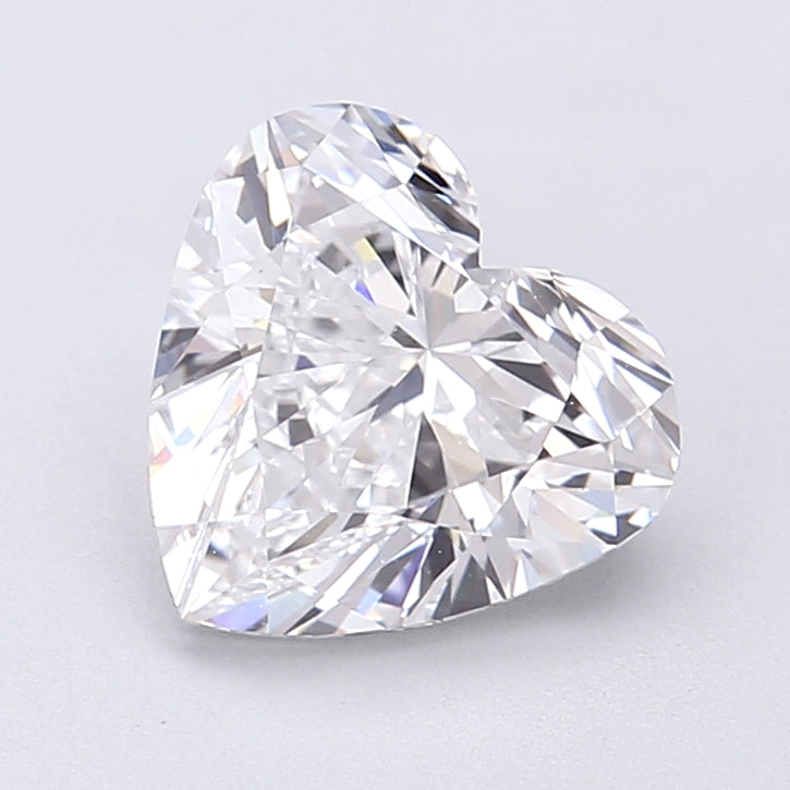 2.23 Carat Heart Shaped, Very Good Cut, D Color, VVS2 Clarity, IGI Certified Lab Grown Diamond