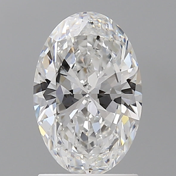 1.60 Carat Oval Shaped, Ideal Cut, D Color, VVS2 Clarity, IGI Certified Lab Grown Diamond