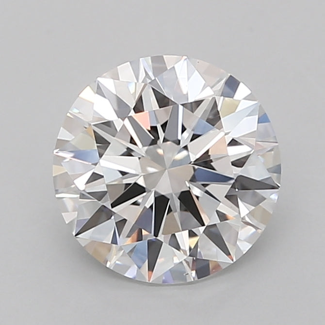 2.05 Carat Round Shaped, Ideal Cut, D Color, VS1 Clarity, IGI Certified Lab Grown Diamond