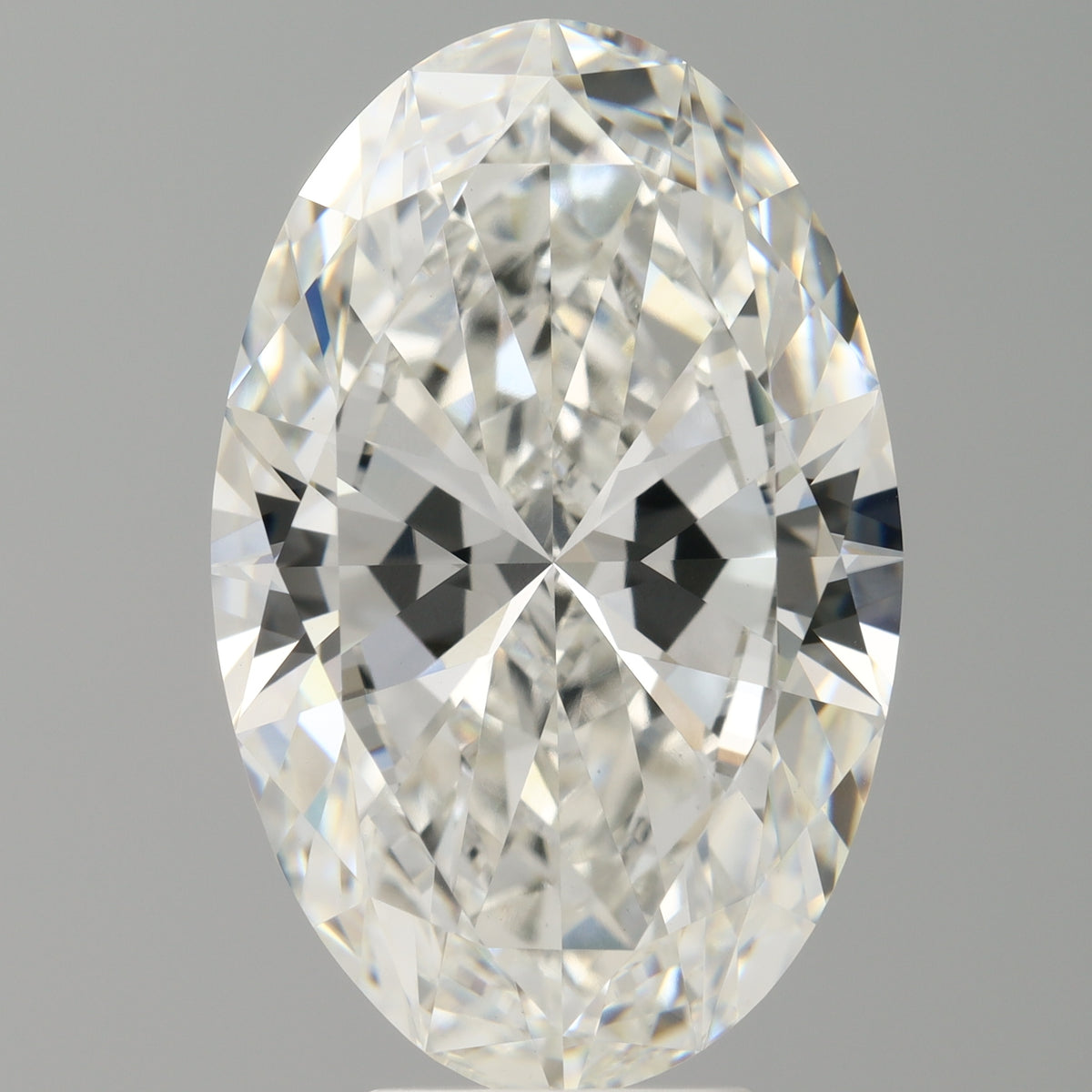 7.07 Carat Oval Shaped, Ideal Cut, F Color, VVS2 Clarity, IGI Certified Lab Grown Diamond