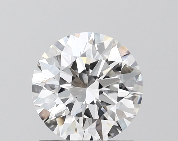 1.05 Carat Round Shaped, Excellent Cut, D Color, VVS2 Clarity, IGI Certified Lab Grown Diamond