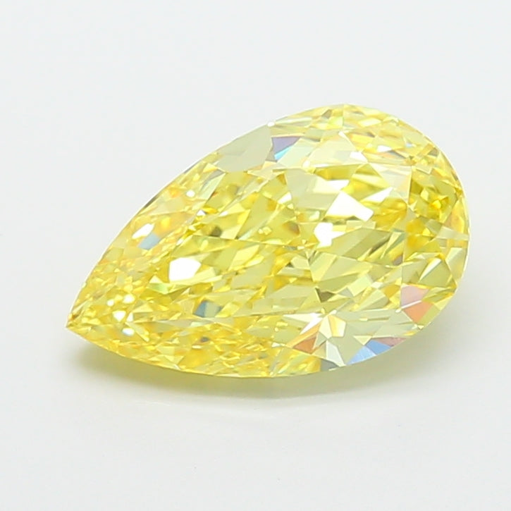 4.21 Carat Pear Shaped, Very Good Cut, VVS2 Clarity, IGI Certified Lab Grown Diamond