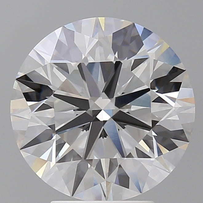 4.54 Carat Round Shaped, Ideal Cut, E Color, VVS2 Clarity, IGI Certified Lab Grown Diamond