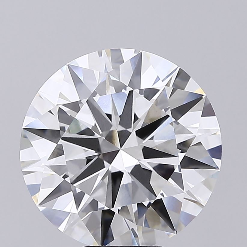 9.01 Carat Round Shaped, Excellent Cut, G Color, VVS2 Clarity, IGI Certified Lab Grown Diamond