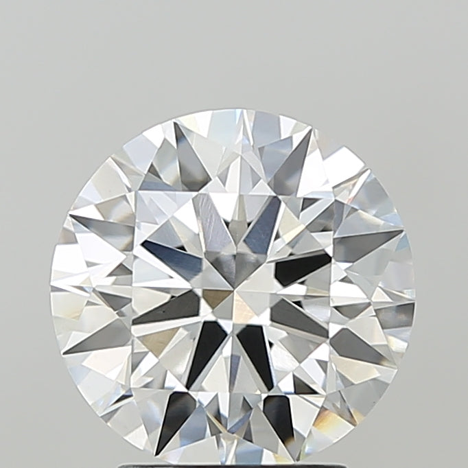 3.08 Carat Round Shaped, Ideal Cut, F Color, VS1 Clarity, IGI Certified Lab Grown Diamond