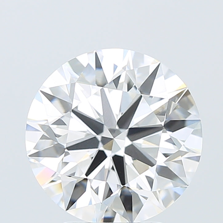 4.04 Carat Round Shaped, Ideal Cut, E Color, VVS2 Clarity, IGI Certified Lab Grown Diamond