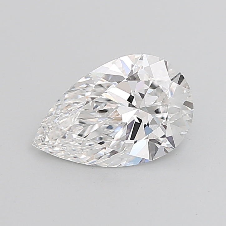 3.04 Carat Pear Shaped, Ideal Cut, E Color, VS1 Clarity, IGI Certified Lab Grown Diamond