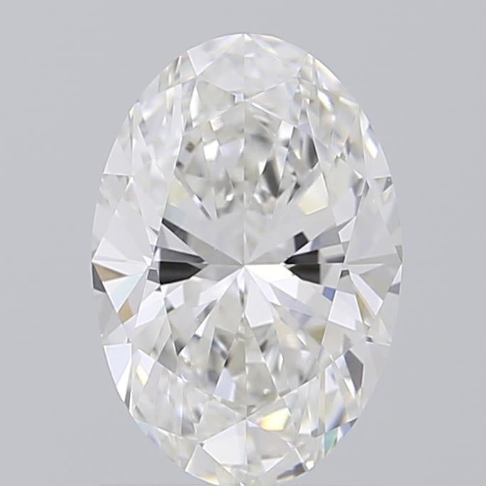 1.39 Carat Oval Shaped, Ideal Cut, F Color, VVS1 Clarity, IGI Certified Lab Grown Diamond