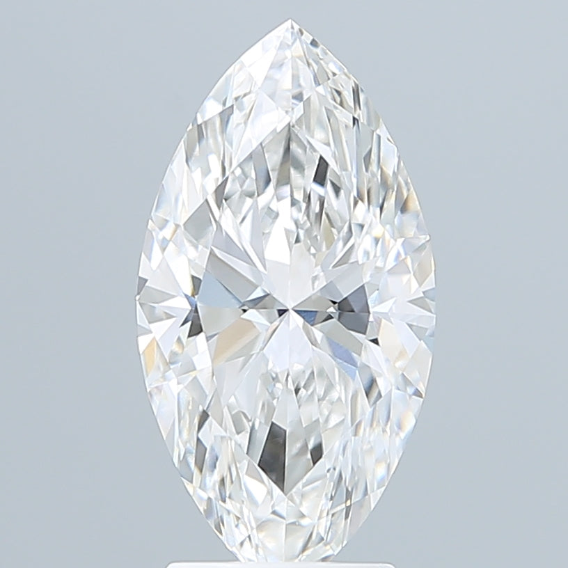 3.09 Carat Marquise Shaped, Ideal Cut, E Color, VVS1 Clarity, IGI Certified Lab Grown Diamond