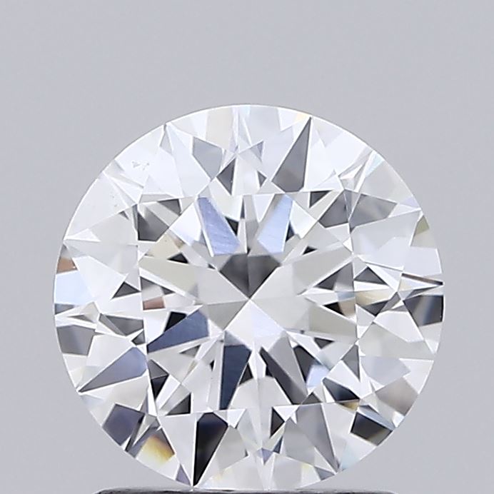1.51 Carat Round Shaped, Ideal Cut, D Color, VVS2 Clarity, IGI Certified Lab Grown Diamond