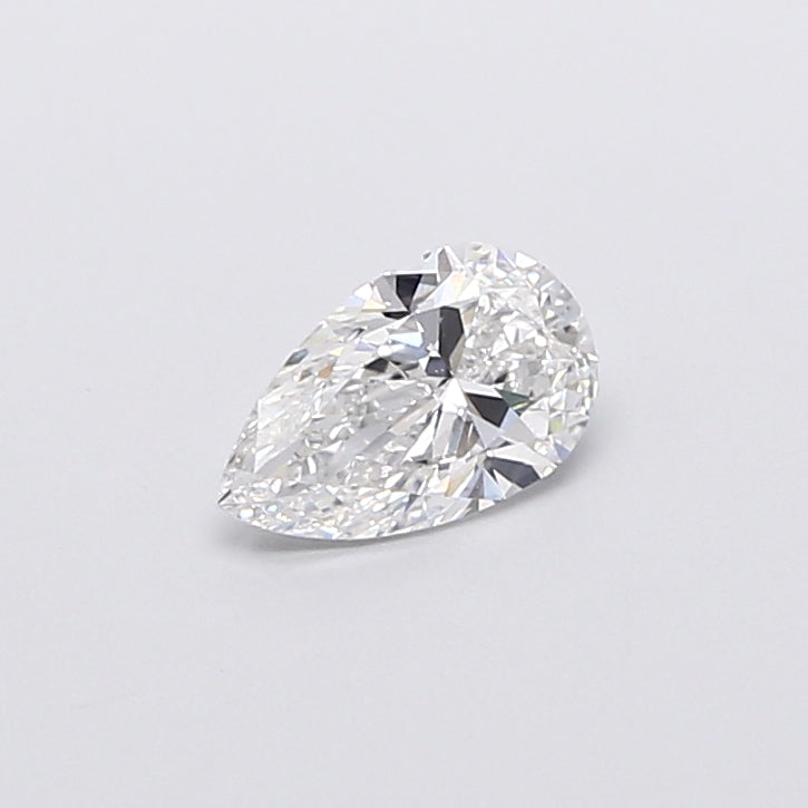 0.82 Carat Pear Shaped, Very Good Cut, E Color, VVS2 Clarity, IGI Certified Lab Grown Diamond