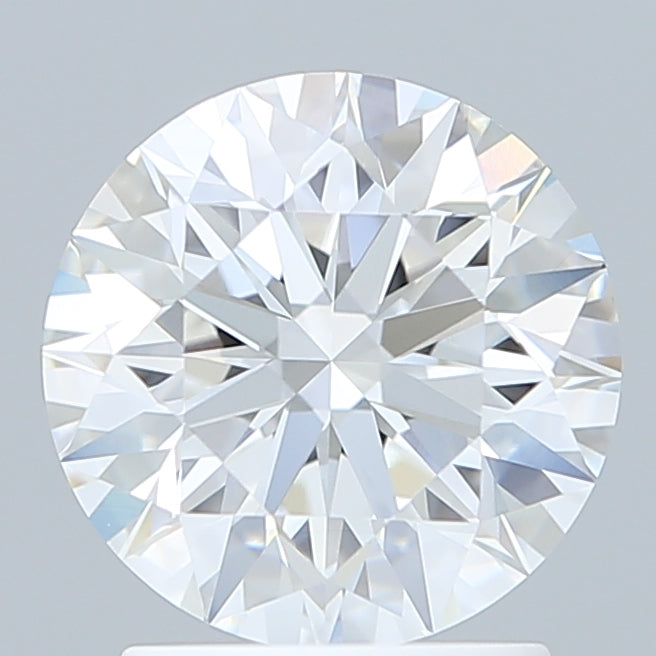 2.06 Carat Round Shaped, Excellent Cut, E Color, VVS1 Clarity, IGI Certified Lab Grown Diamond