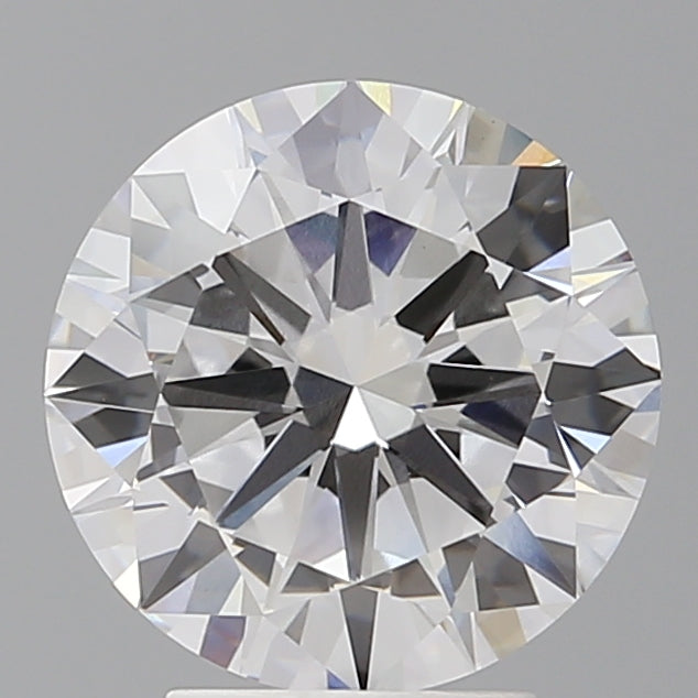 3.52 Carat Round Shaped, Excellent Cut, E Color, VVS2 Clarity, IGI Certified Lab Grown Diamond