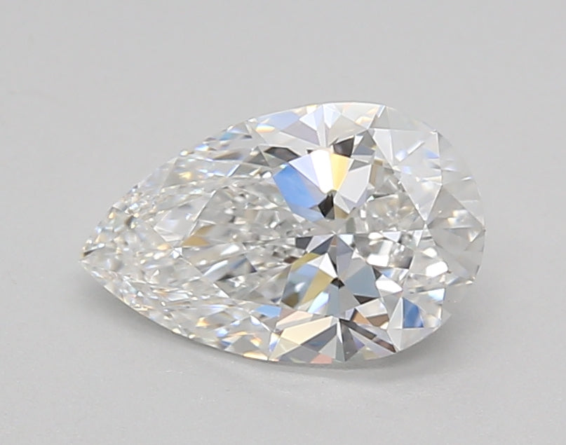 1.05 Carat Pear Shaped, Very Good Cut, D Color, VVS2 Clarity, IGI Certified Lab Grown Diamond