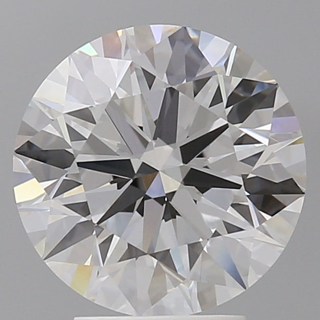 4.01 Carat Round Shaped, Ideal Cut, E Color, VVS2 Clarity, IGI Certified Lab Grown Diamond