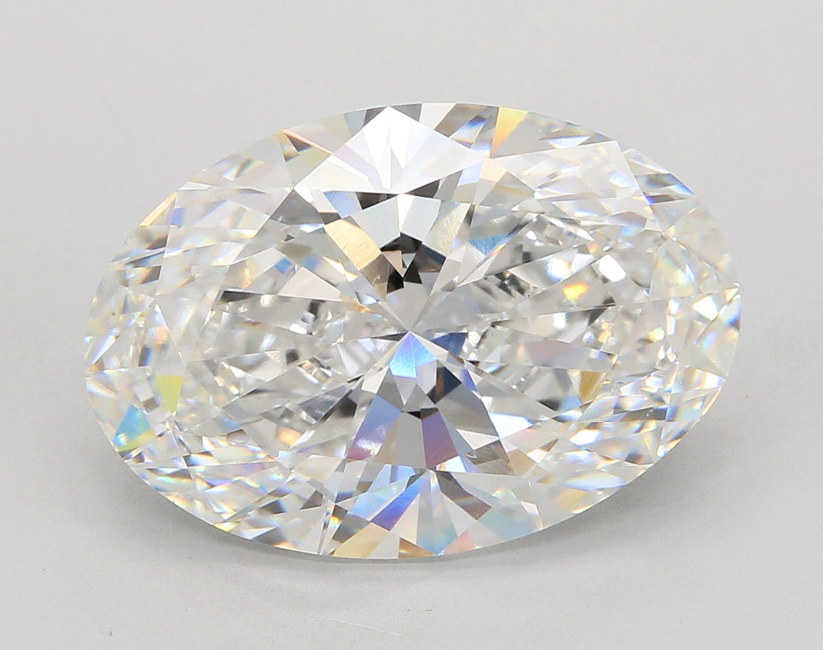 13.07 Carat Oval Shaped, Ideal Cut, E Color, VS1 Clarity, IGI Certified Lab Grown Diamond