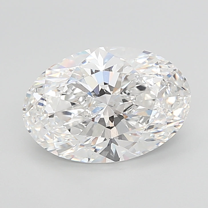 5.03 Carat Oval Shaped, Excellent Cut, E Color, VVS2 Clarity, IGI Certified Lab Grown Diamond