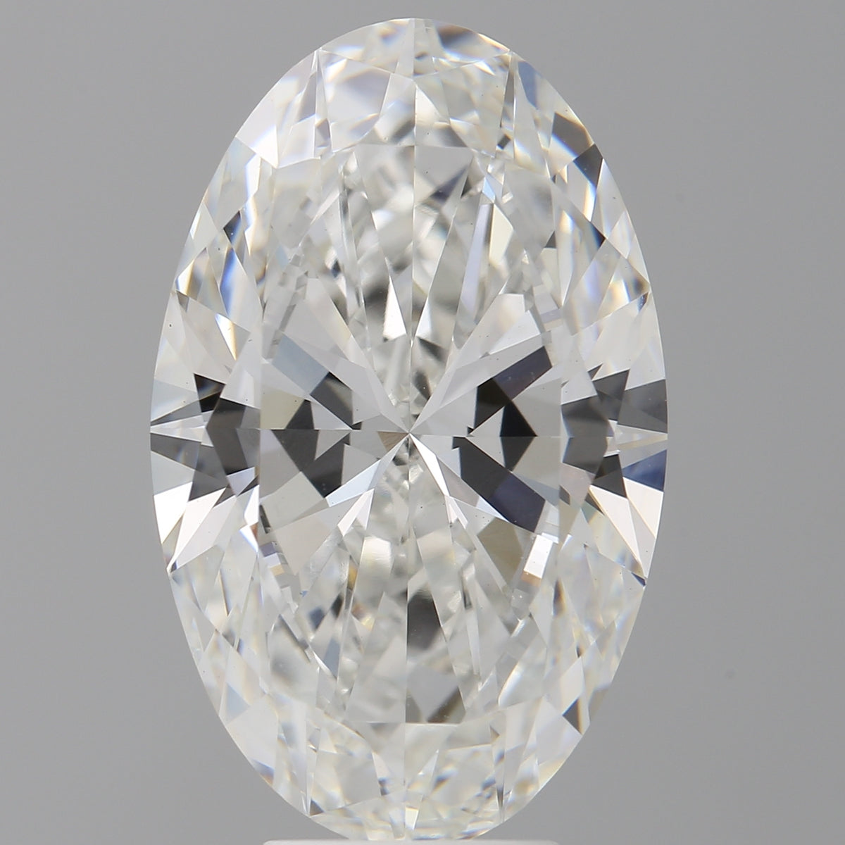 6.59 Carat Oval Shaped, Ideal Cut, F Color, VS1 Clarity, IGI Certified Lab Grown Diamond
