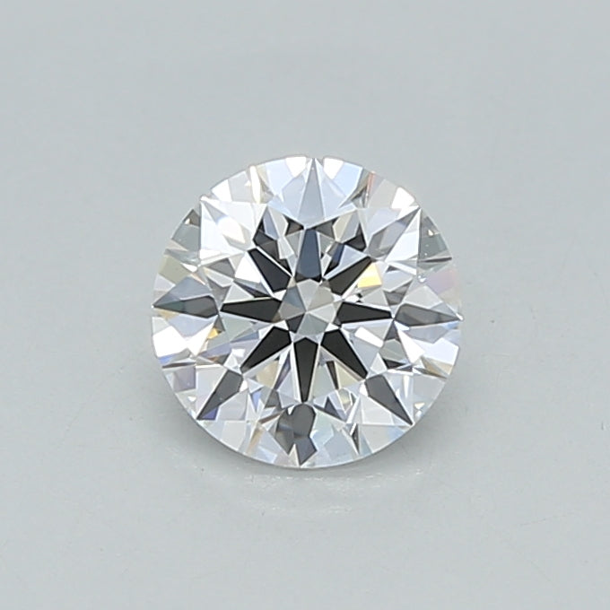 0.56 Carat Round Shaped, Ideal Cut, D Color, VVS2 Clarity, IGI Certified Lab Grown Diamond