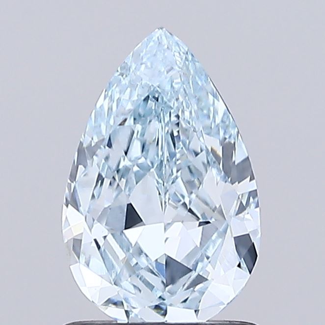1.00 Carat Pear Shaped, Very Good Cut, VVS2 Clarity, IGI Certified Lab Grown Diamond