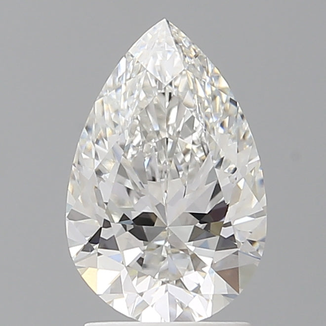 2.06 Carat Pear Shaped, Ideal Cut, E Color, VVS1 Clarity, IGI Certified Lab Grown Diamond
