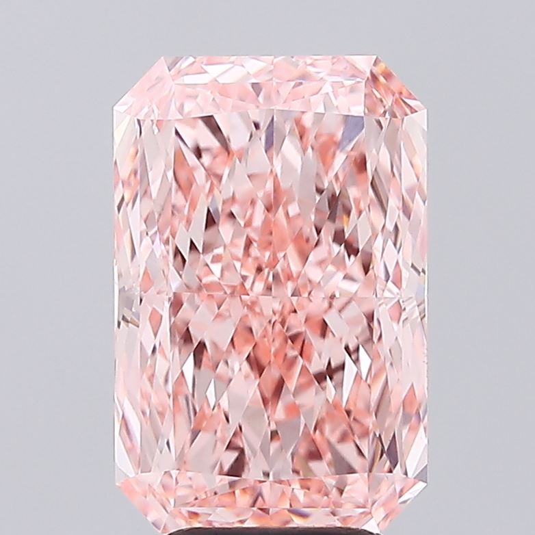 4.77 Carat Radiant Shaped, Excellent Cut, VVS2 Clarity, IGI Certified Lab Grown Diamond