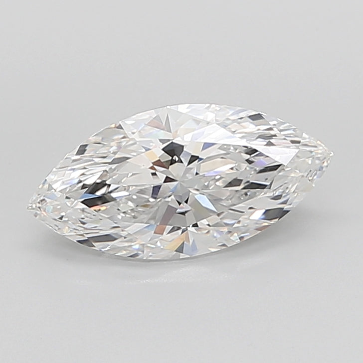 4.05 Carat Marquise Shaped, Excellent Cut, E Color, VVS2 Clarity, IGI Certified Lab Grown Diamond