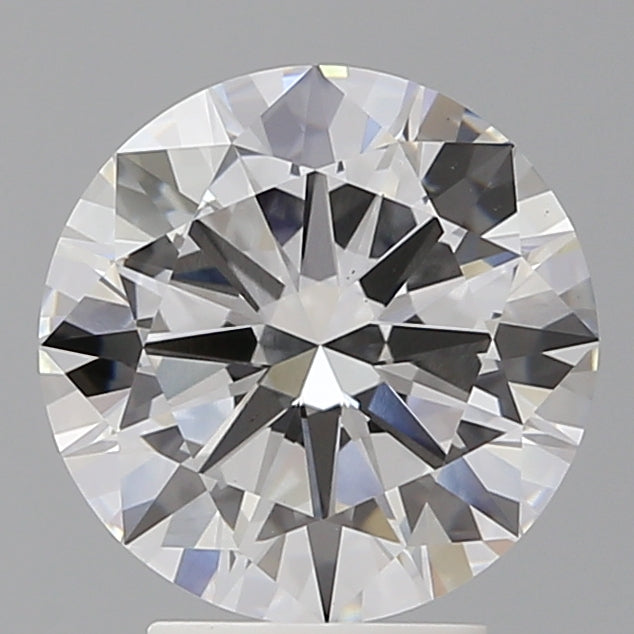 3.52 Carat Round Shaped, Excellent Cut, E Color, VS1 Clarity, IGI Certified Lab Grown Diamond