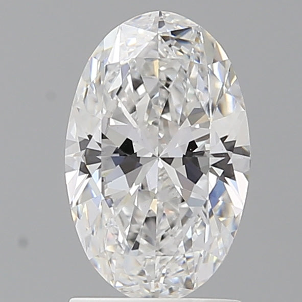 1.58 Carat Oval Shaped, Ideal Cut, D Color, VS1 Clarity, IGI Certified Lab Grown Diamond