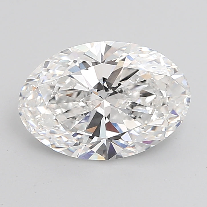 4.00 Carat Oval Shaped, Excellent Cut, D Color, VVS2 Clarity, IGI Certified Lab Grown Diamond
